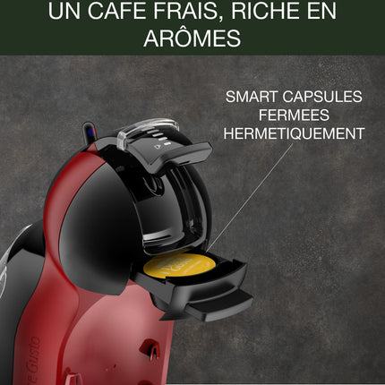 Cafetière à dosettes KRUPS mini me noir rouge Dolce gusto YY5219FD