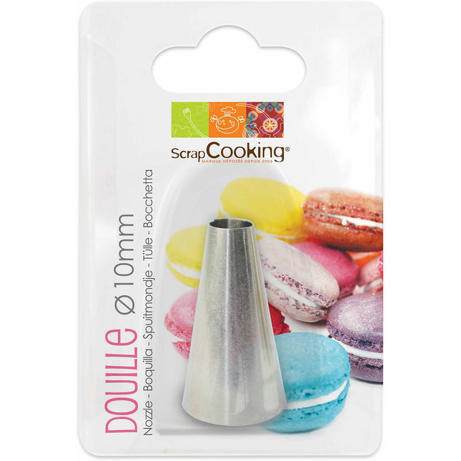 Douille à pâtisserie SCRAPCOOKING a macarons en inox