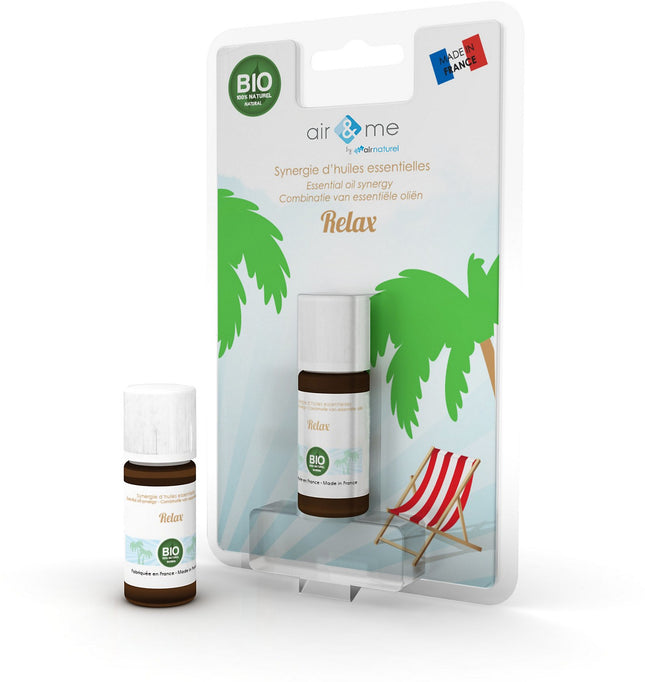 Huiles essentielles AIR AND ME Synergie Relax bio