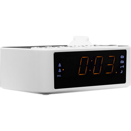 Radio réveil MUSE M-178 P Blanc