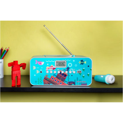 Lecteur CD MUSE M-29 KB Bleu