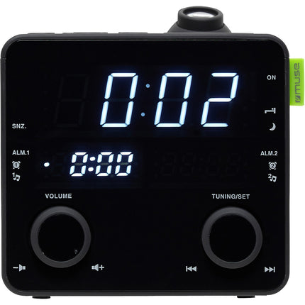 Radio réveil MUSE M-189 P Noir