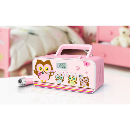 Lecteur CD MUSE M-29 KP rose