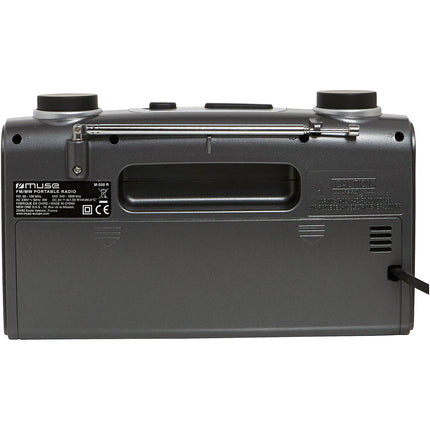 Radio FM MUSE M-058 R gris
