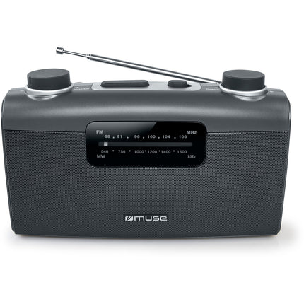 Radio FM MUSE M-058 R gris