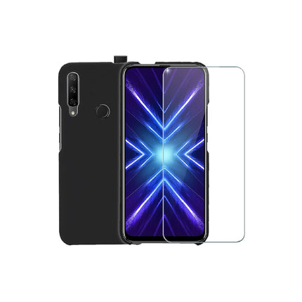 Pack IBROZ Honor 9x Coque Silicone noir
