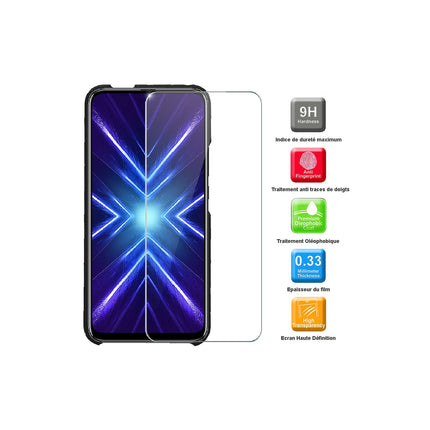 Pack IBROZ Honor 9x Coque Silicone noir