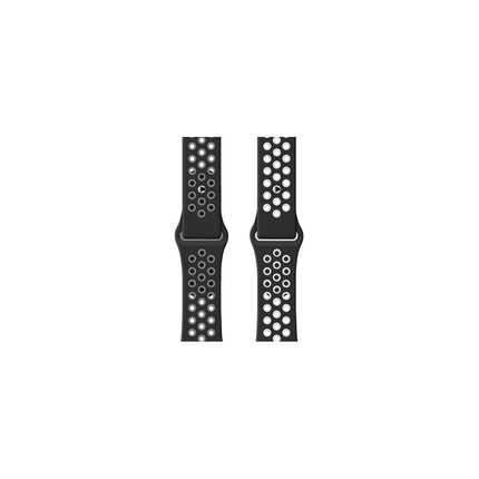 Bracelet IBROZ Samsung/Huawei Sport 20mm blanc+gris x2