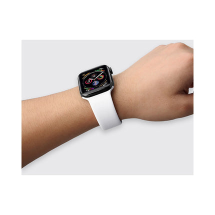 Bracelet IBROZ Apple Watch SoftTouch 42/44/45mm blanc