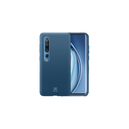 Coque IBROZ Xiaomi Mi 10 Pro Liquid Silicone bleu