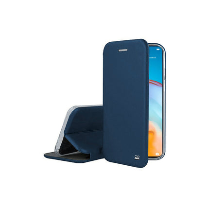Etui IBROZ Huawei P40 Lite Cuir bleu