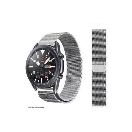 Bracelet IBROZ Samsung/Huawei 22mm Maille gris