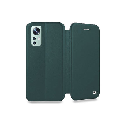 Etui IBROZ Xiaomi 12/12x Etui Cuir Kaki