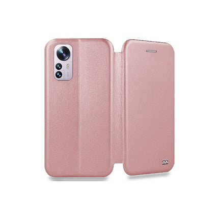 Etui IBROZ Xiaomi 12 Pro Etui Cuir Rose Gold