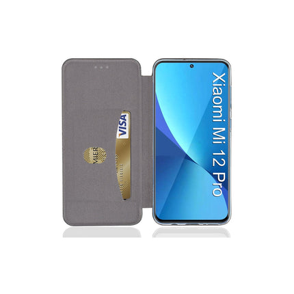 Etui IBROZ Xiaomi 12 Pro Etui Cuir Kaki