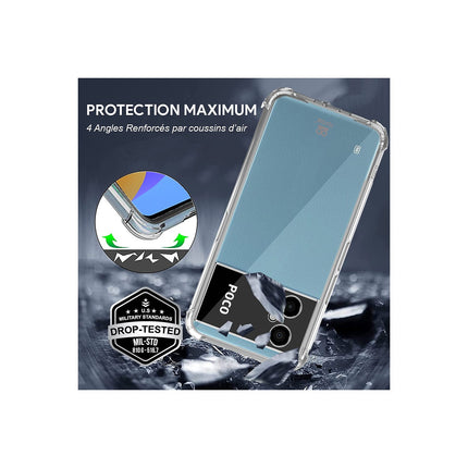 Coque IBROZ Xiaomi Poco M4 5G Antichoc transparent
