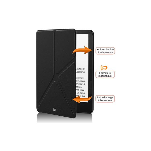 Etui IBROZ Origami Kindle Paperwhite 2021 Noir