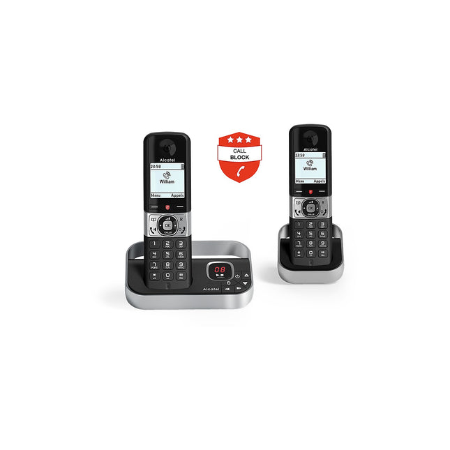 Téléphone sans fil ALCATEL F890 Voice Duo Noir