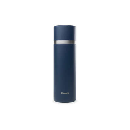 Bouteille isotherme QWETCH inox isotherme Matt Bleu Marine 750ml