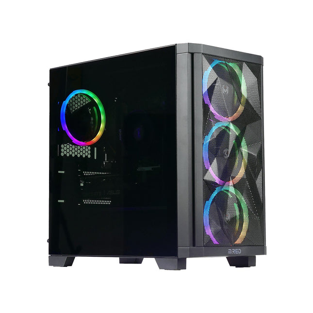 PC Gamer MRED CBT102-01 - AMD Ryzen 5 5500 - NVIDIA GeForce RTX 5060 - 16 Go RAM DDR4 - SSD 512 Go - Sans OS