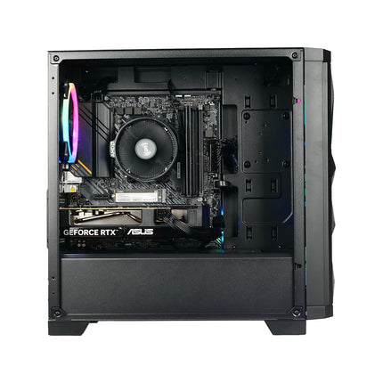 PC Gamer MRED CBT102-01 - AMD Ryzen 5 5500 - NVIDIA GeForce RTX 5060 - 16 Go RAM DDR4 - SSD 512 Go - Sans OS