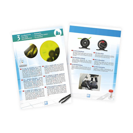 Jeu éducatif BUKI Microscope 50 expériences