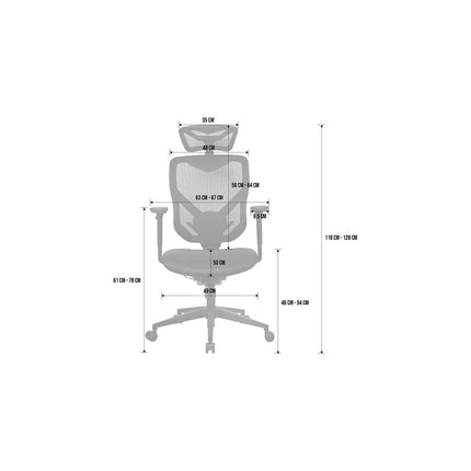 Chaise gaming REKT ergonomique RGo
