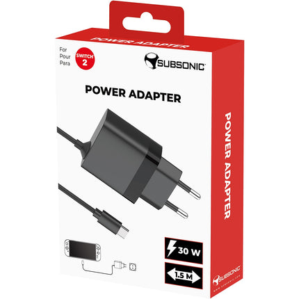 Chargeur SUBSONIC POWER ADAPTER Switch 2