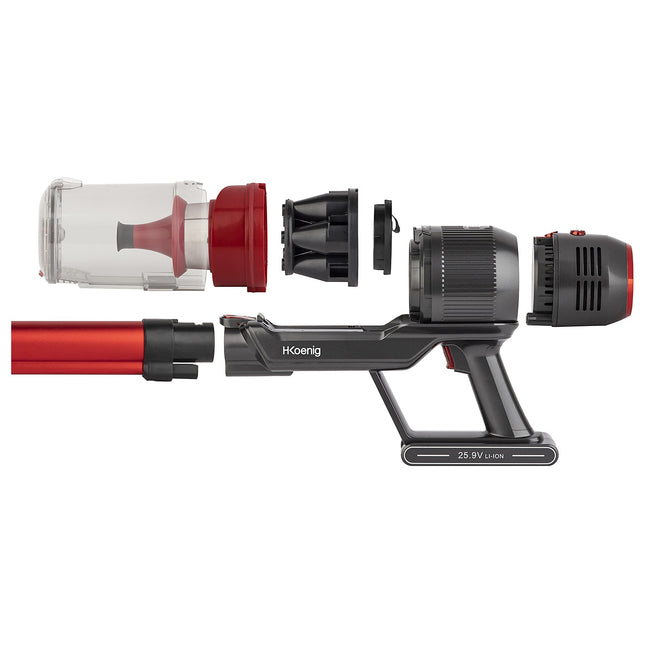 Aspirateur balai H.KOENIG UPX18 FullPower