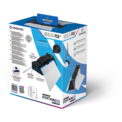 Chargeur ONIVERSE Station de recharge rapide X3 (PS5)