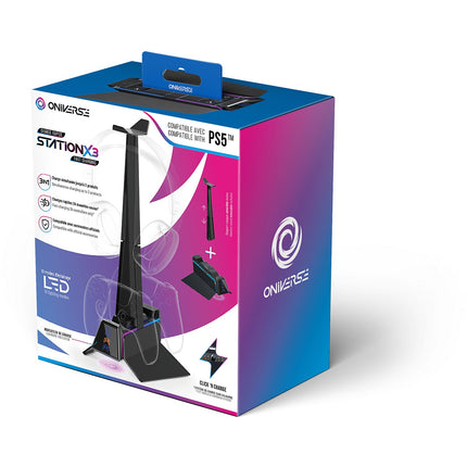 Chargeur ONIVERSE Station de recharge rapide X3 Noir