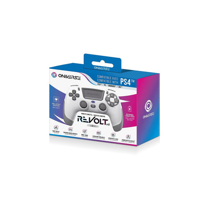 Manette ONIVERSE l Revolt V2 Bluetooth Moon White