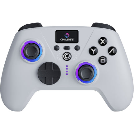 Manette ONIVERSE Aura avec Écran Sans fil Blanche
