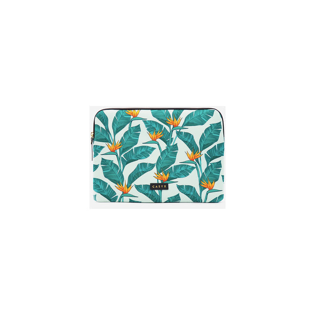 Housse CASYX Pour PC ou Macbook 15''Birds of Paradise