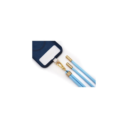 Cordon téléphone CASYX universel pour smartphone - Bleu et Or
