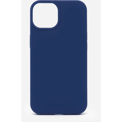 Coque CASYX iPhone 14 Plus silicone Bleu Fonce M