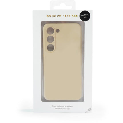 Coque CASYX SAMSUNG GALAXY S23 Beige