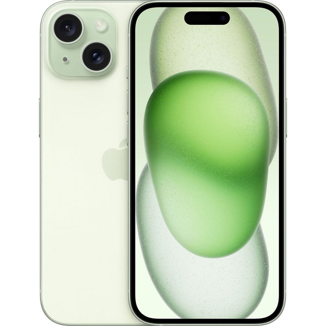 Smartphone APPLE iPhone 15 Vert 256Go Très Bon État avec Batterie Neuve