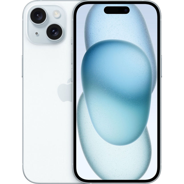 Smartphone APPLE iPhone 15 Bleu 256Go Très Bon État avec Batterie Neuve