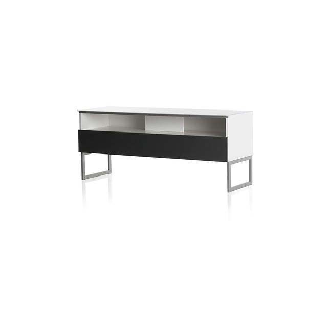 Meuble TV MELICONI Alicante 120 cm blanc
