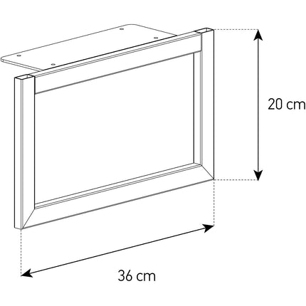 Meuble TV MELICONI Alicante 120 cm blanc