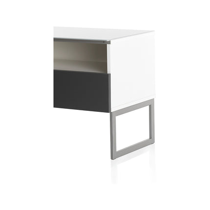 Meuble TV MELICONI Alicante 120 cm blanc