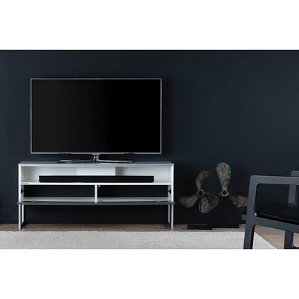 Meuble TV MELICONI Alicante 120 cm blanc
