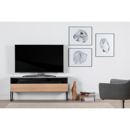 Meuble TV MELICONI Murcie 120 cm noir