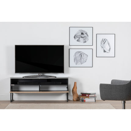 Meuble TV MELICONI Murcie 120 cm noir