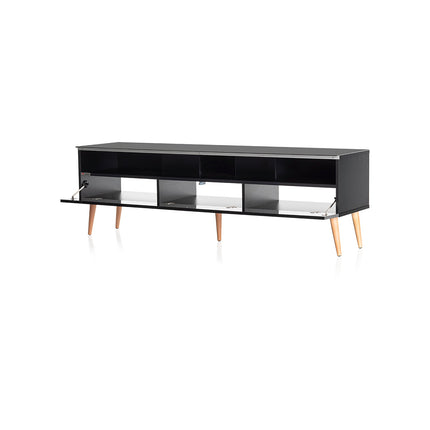 Meuble TV MELICONI Tarragone 160 cm noir