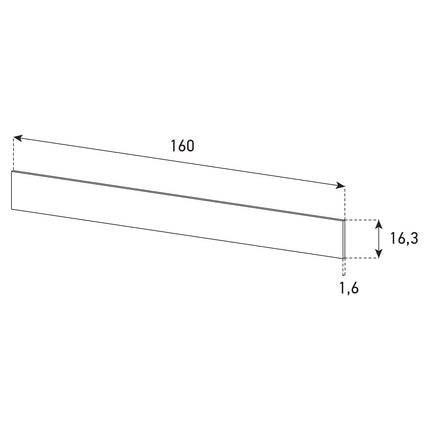 Meuble TV MELICONI Tarragone 160 cm noir