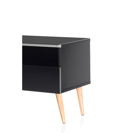 Meuble TV MELICONI Tarragone 160 cm noir