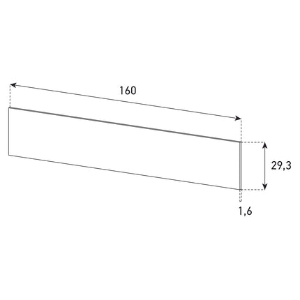 Meuble TV MELICONI Roses 160 cm bois