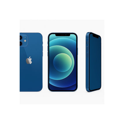 Smartphone APPLE iPhone 12 Bleu 128Go Très Bon État avec Batterie Neuve - Reconditionné
